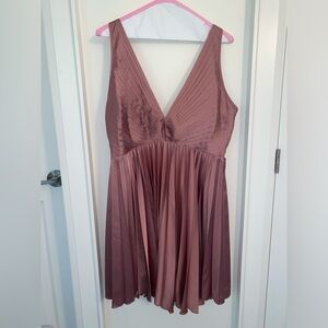 Abercrombie Giselle Pleated Mini Dress